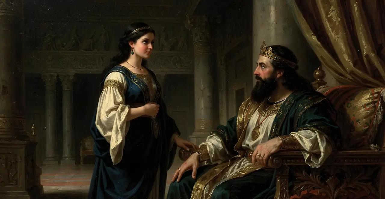 2 Samuel 11:4-7 — 2 Samuel, oil painting · TruthPrints