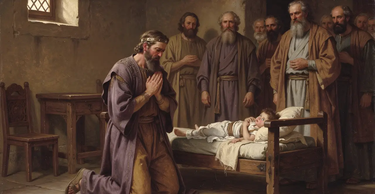 2. Samuel 12,14-17 — 2. Samuel, Ölgemälde · TruthPrints