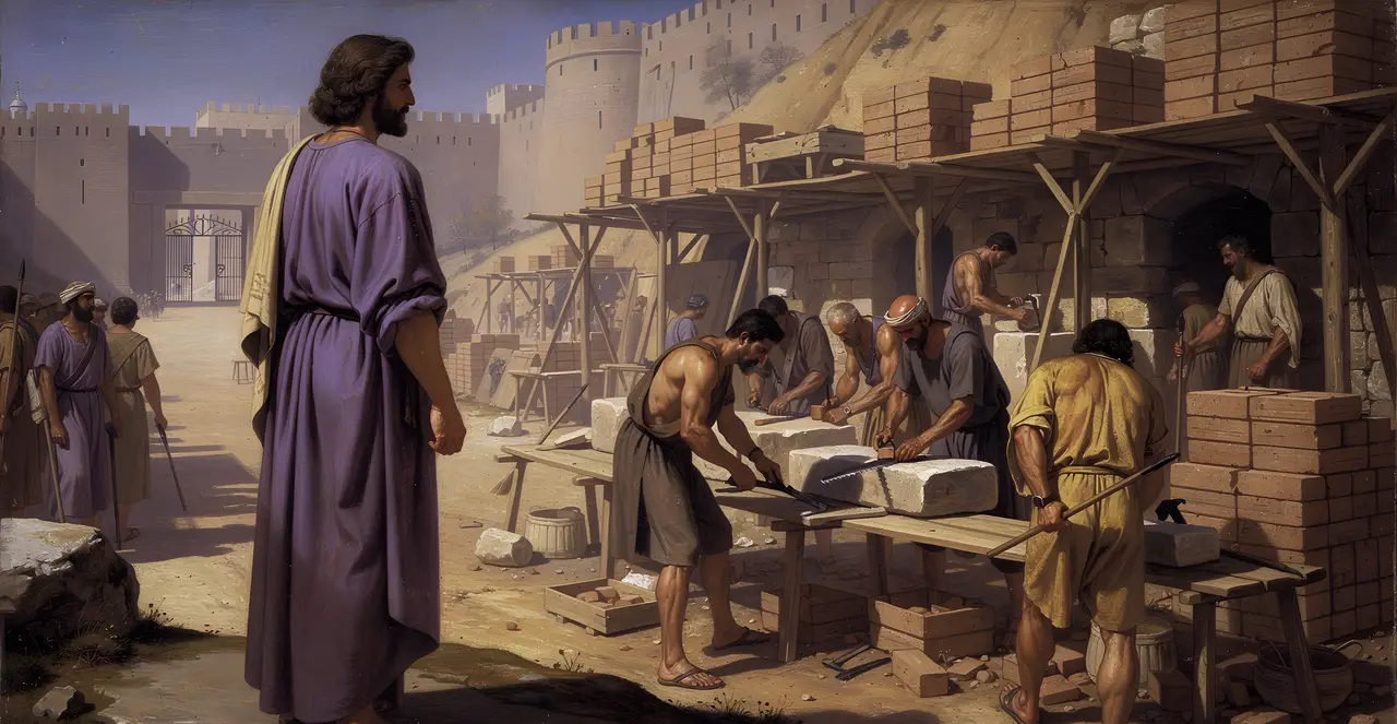 2 Samuel 12:31 — 2 Samuel, oil painting · TruthPrints