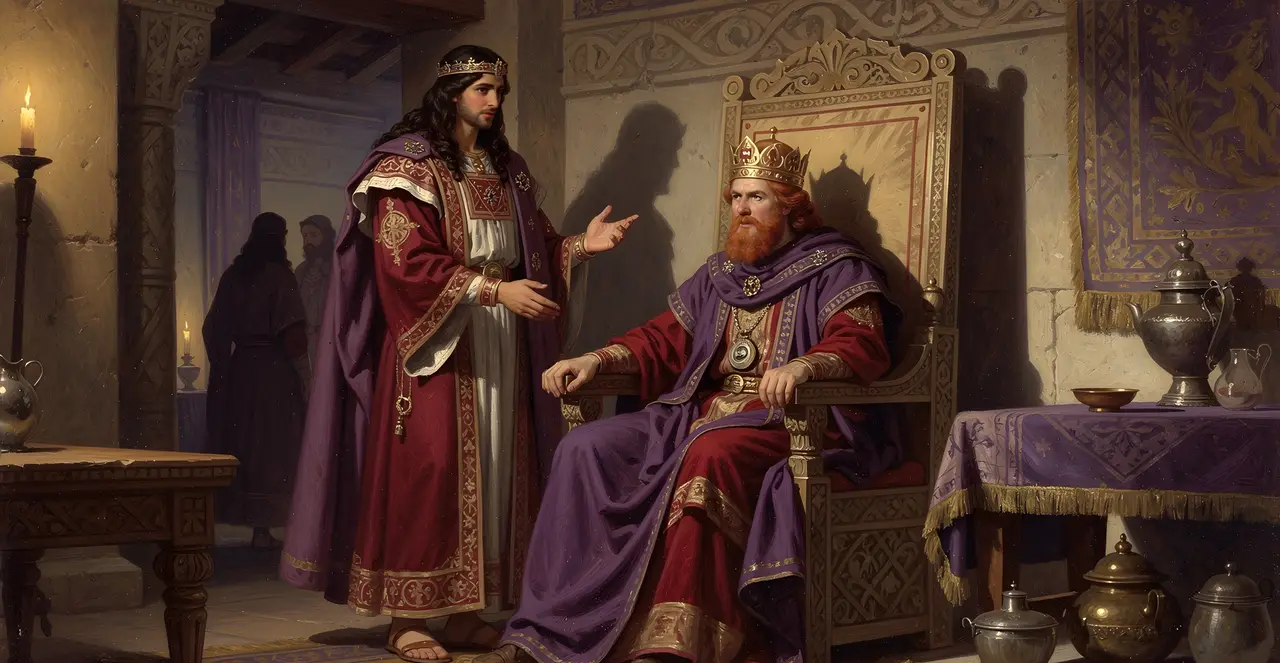 2. Samuel 13,21-25 — 2. Samuel, Ölgemälde · TruthPrints