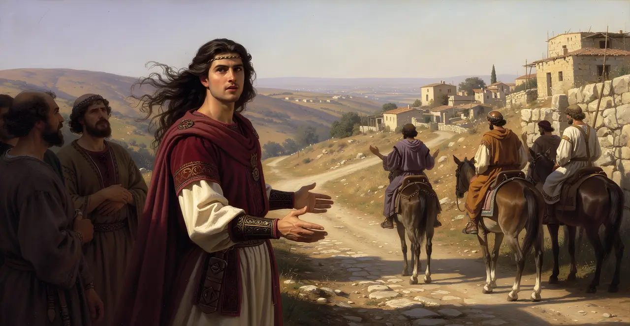 2 Samuel 13:26-29 — 2 Samuel, oil painting · TruthPrints