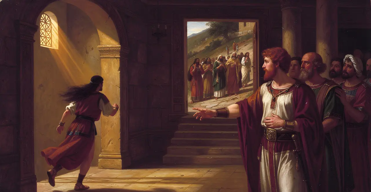 2 Samuel 13:33-36 — 2 Samuel, oil painting · TruthPrints