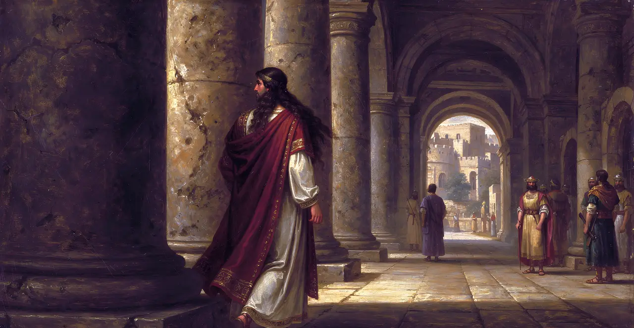 2 Samuel 13:37-39 — 2 Samuel, oil painting · TruthPrints