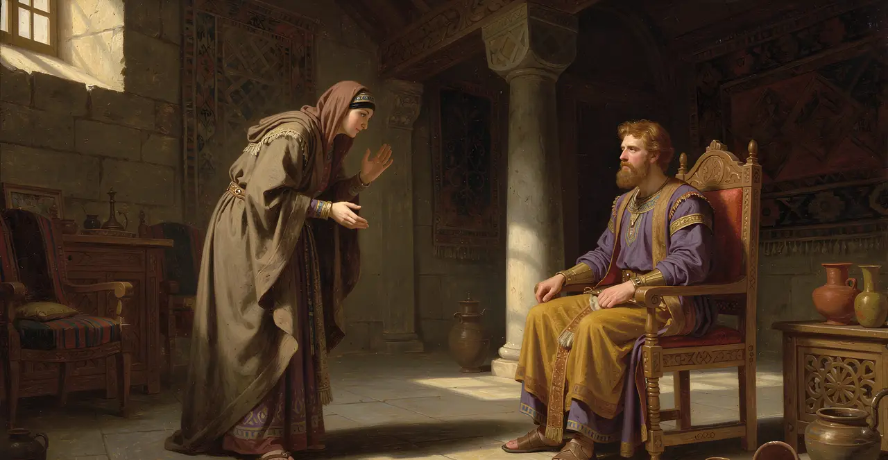 2 Samuel 14:17-18 — 2 Samuel, oil painting · TruthPrints