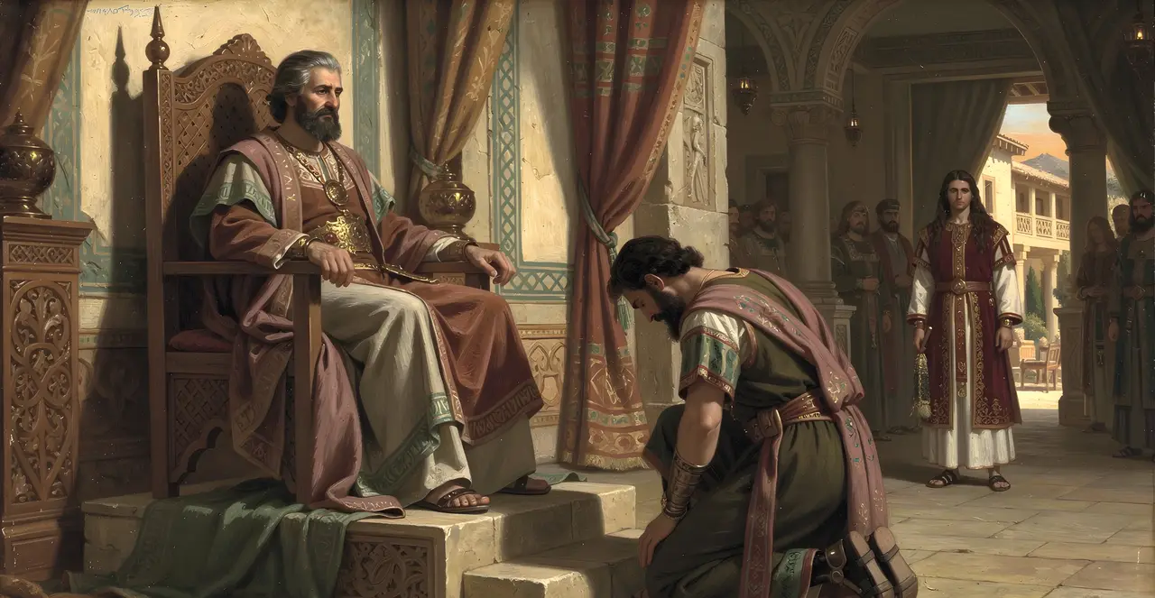 2. Samuel 14,21-24 — 2. Samuel, Ölgemälde · TruthPrints