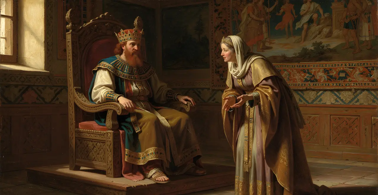 2 Samuel 14:7-8 — 2 Samuel, oil painting · TruthPrints