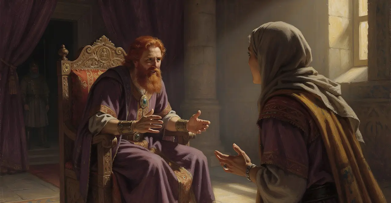 2 Samuel 14:9-11 — 2 Samuel, oil painting · TruthPrints