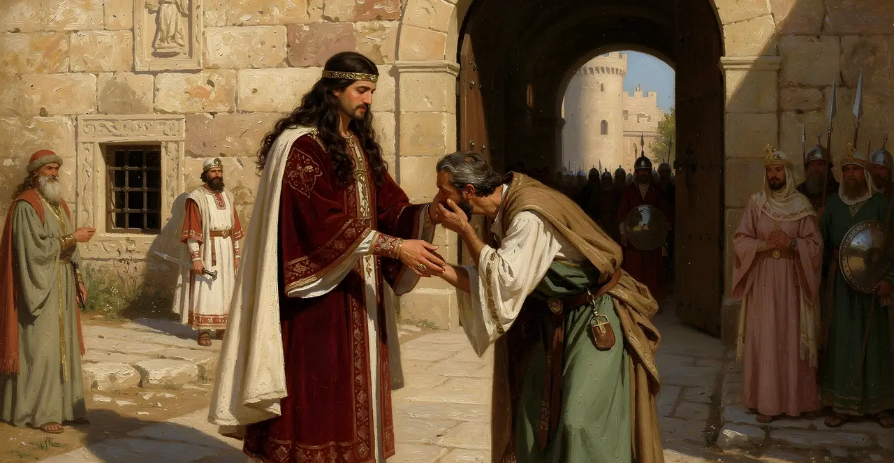 2 Samuel 15:4-6 — 2 Samuel, oil painting · TruthPrints
