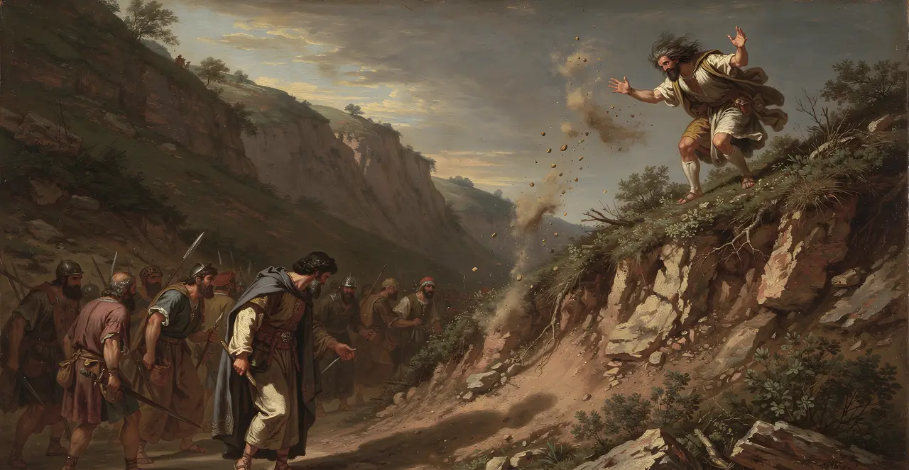2 Samuel 16:12-15 — 2 Samuel, oil painting · TruthPrints