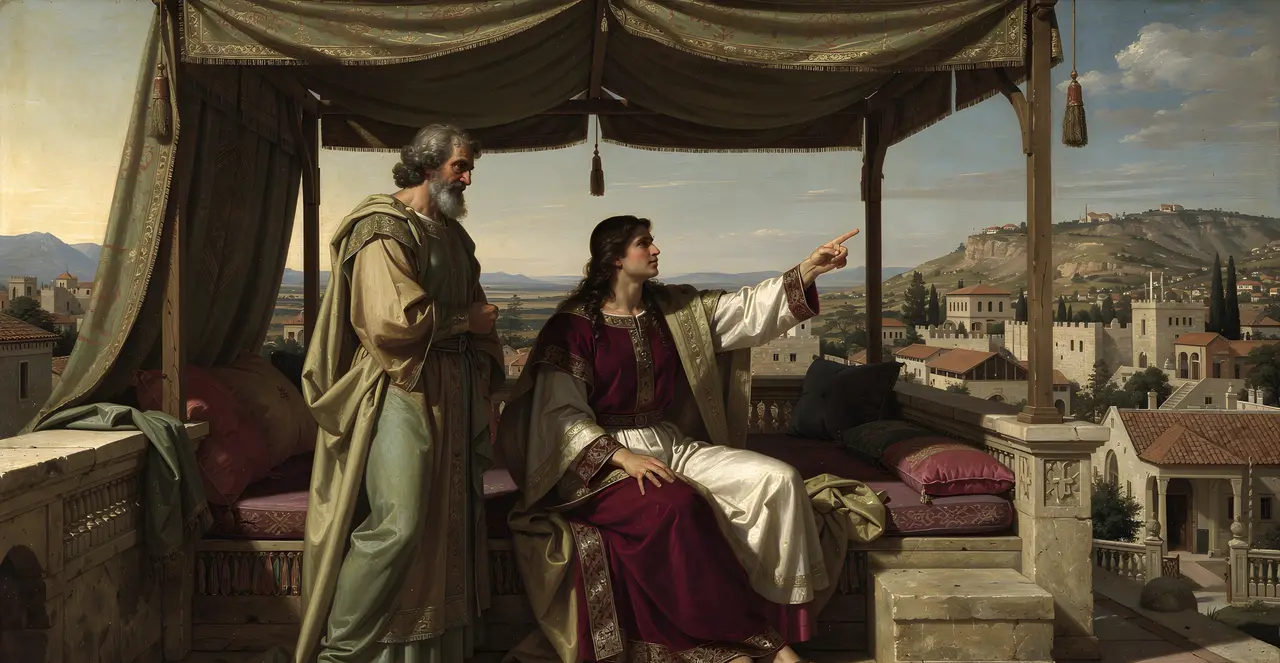 2. Samuel 16,20-22 — 2. Samuel, Ölgemälde · TruthPrints