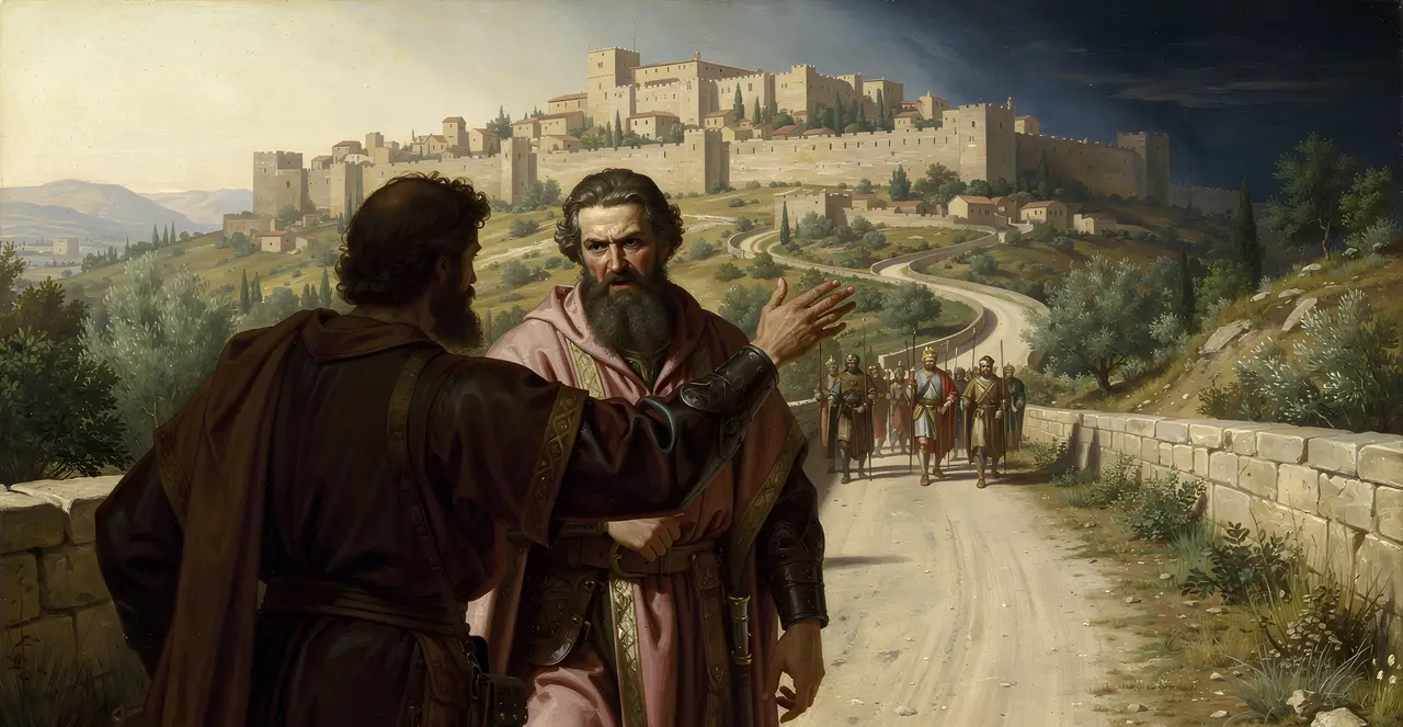 2 Samuel 16:9-11 — 2 Samuel, oil painting · TruthPrints