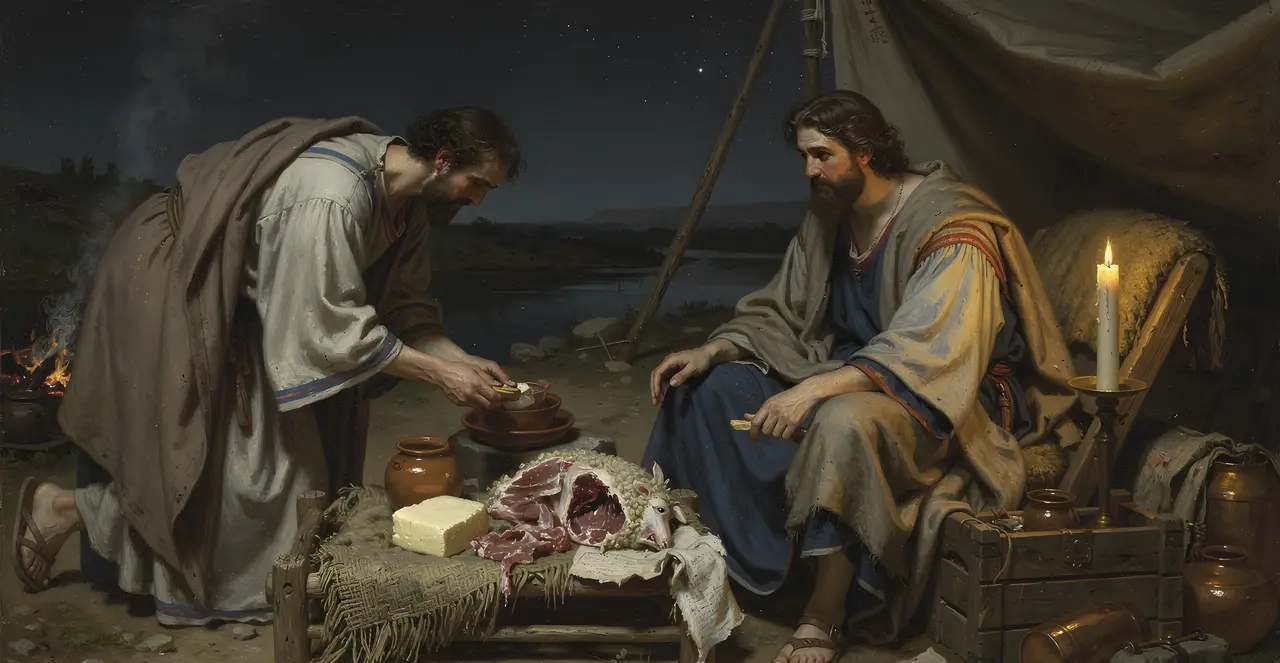 2 Samuel 17:29 — 2 Samuel, oil painting · TruthPrints