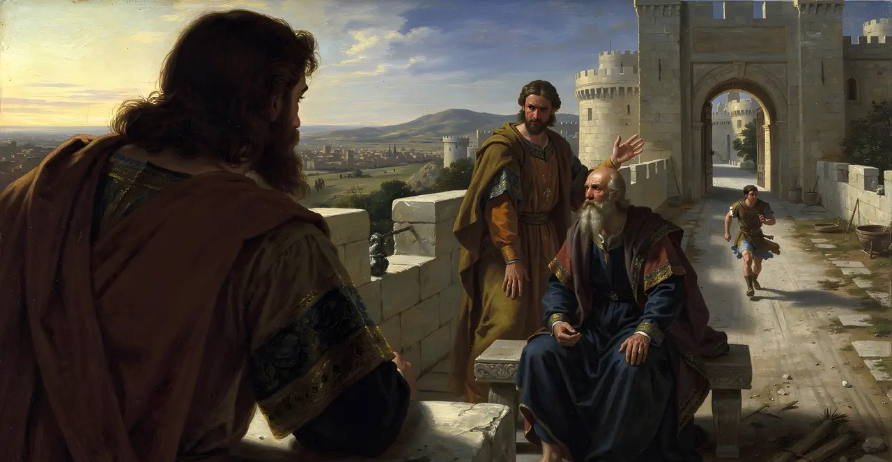 2. Samuel 18,27-28 — 2. Samuel, Ölgemälde · TruthPrints