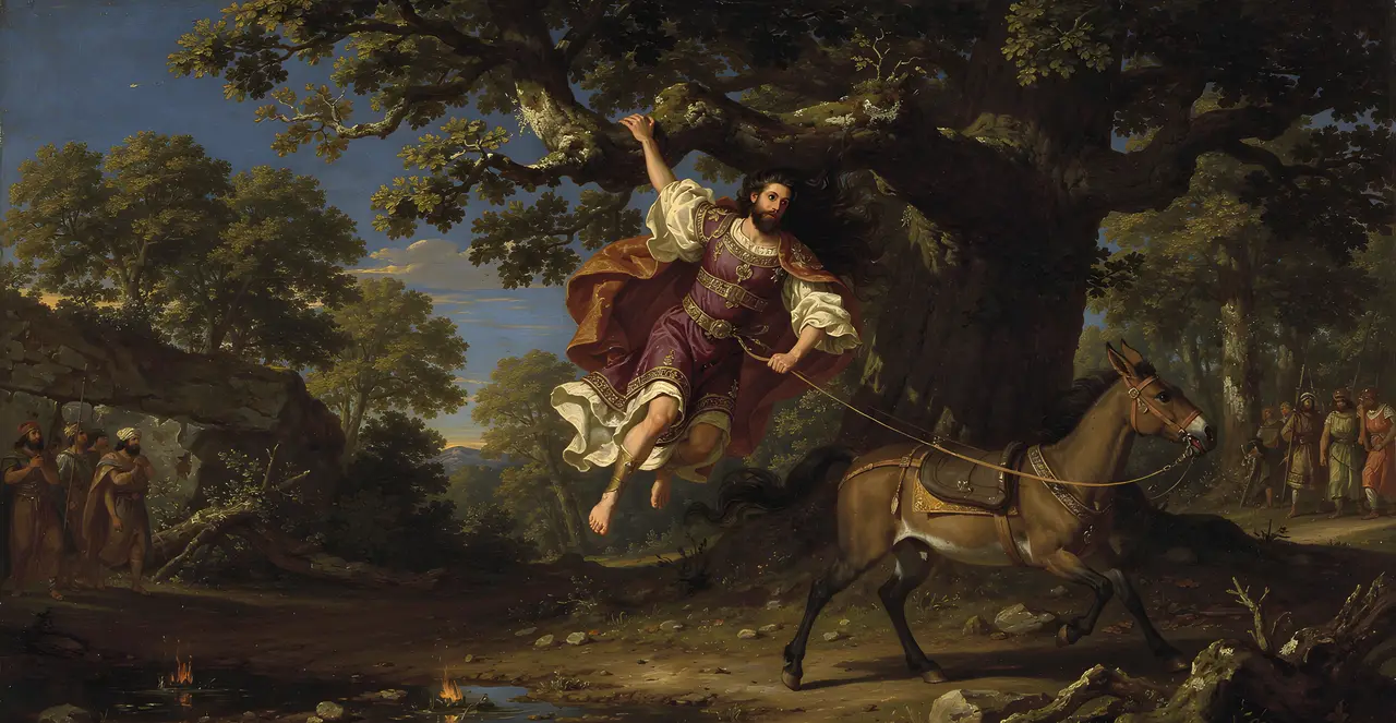 2 Samuel 18:9-11 — 2 Samuel, oil painting · TruthPrints
