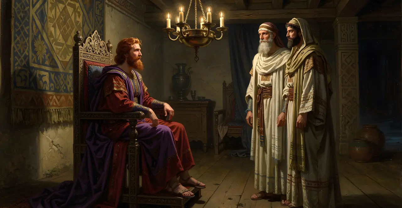 2 Samuel 19:11-13 — 2 Samuel, oil painting · TruthPrints