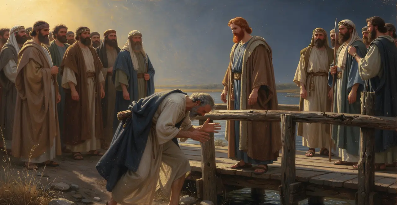 2 Samuel 19:14-16 — 2 Samuel, oil painting · TruthPrints