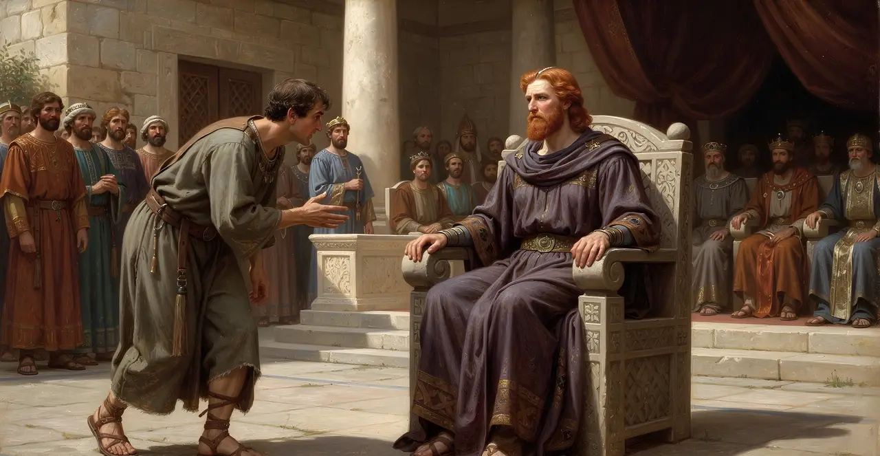 2 Samuel 19:25-27 — 2 Samuel, oil painting · TruthPrints