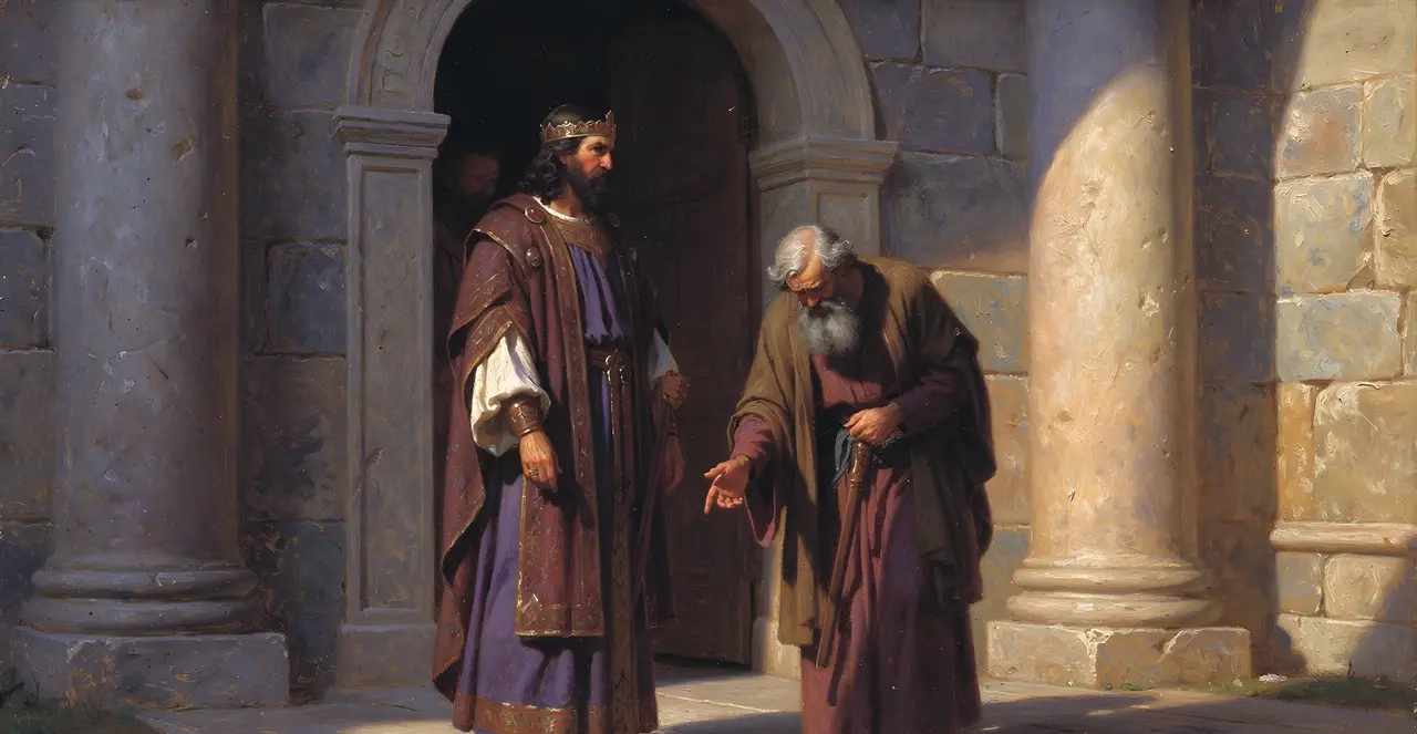 2. Samuel 19,32-34 — 2. Samuel, Ölgemälde · TruthPrints