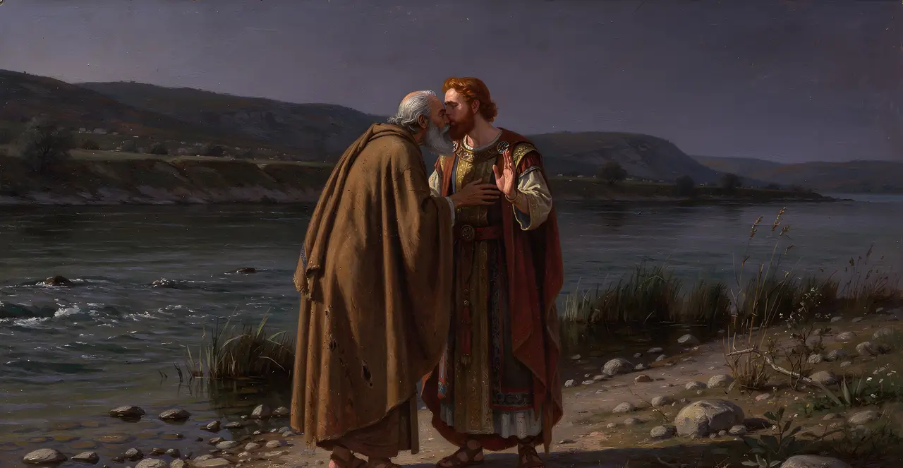 2 Samuel 19:37-39 — 2 Samuel, oil painting · TruthPrints