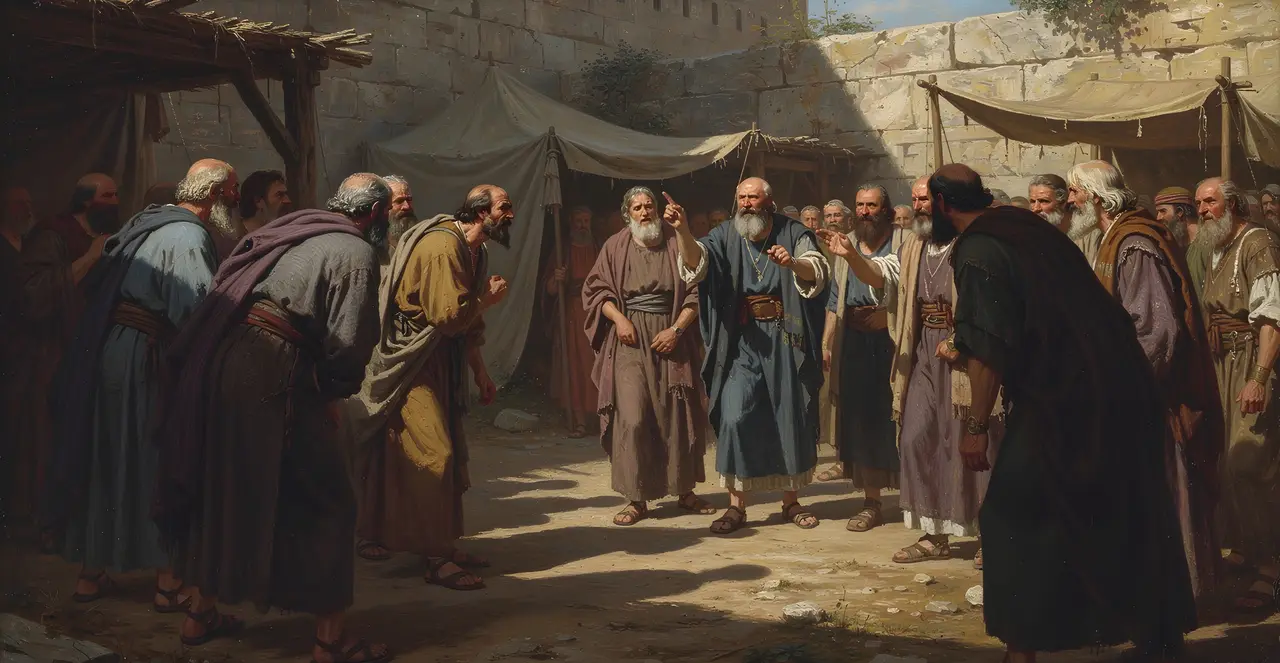2. Samuel 19,42-43 — 2. Samuel, Ölgemälde · TruthPrints