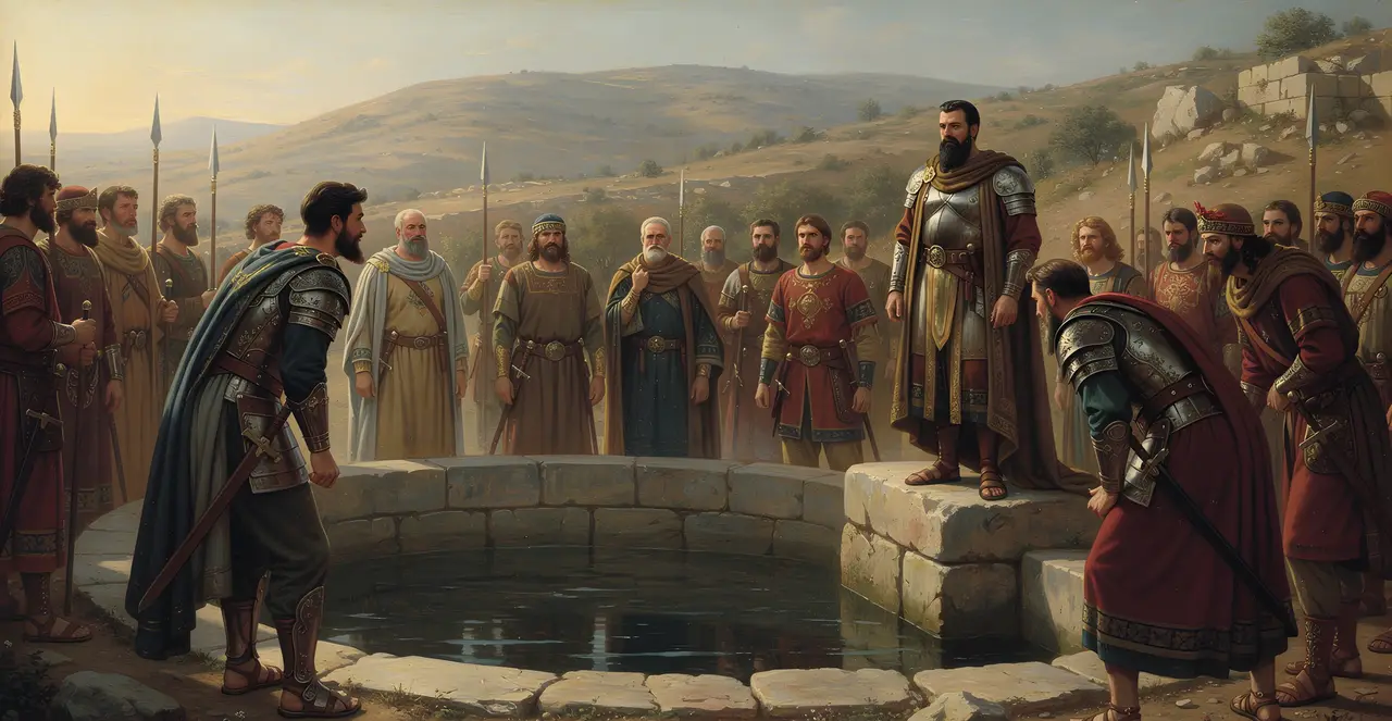 2 Samuel 2:13-15 — 2 Samuel, oil painting · TruthPrints
