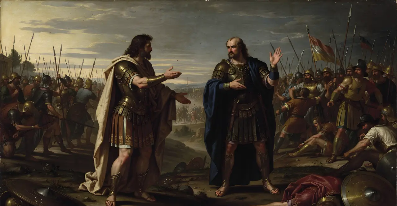 2. Samuel 2,26-28 — 2. Samuel, Ölgemälde · TruthPrints