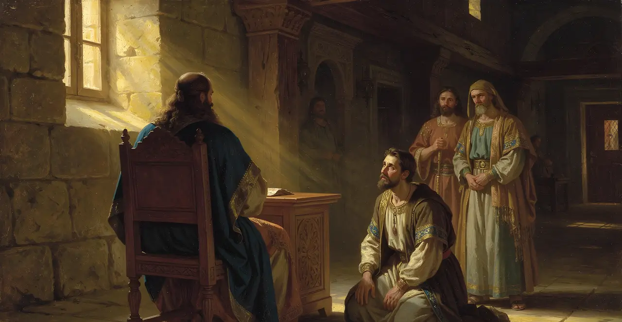 2 Samuel 2:5-7 — 2 Samuel, oil painting · TruthPrints