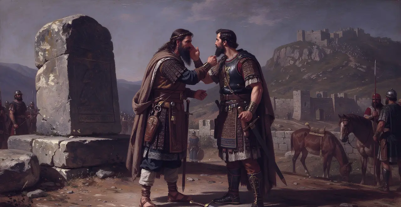 2 Samuel 20:8-9 — 2 Samuel, oil painting · TruthPrints