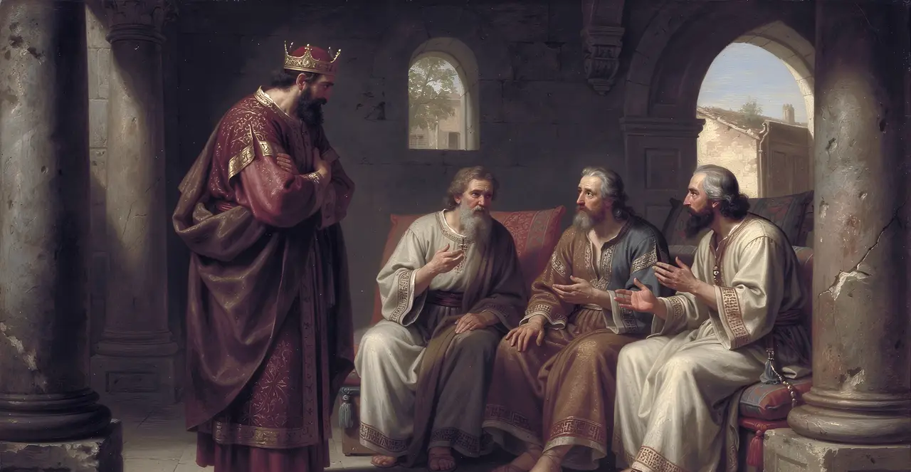 2 Samuel 21:3-5 — 2 Samuel, oil painting · TruthPrints