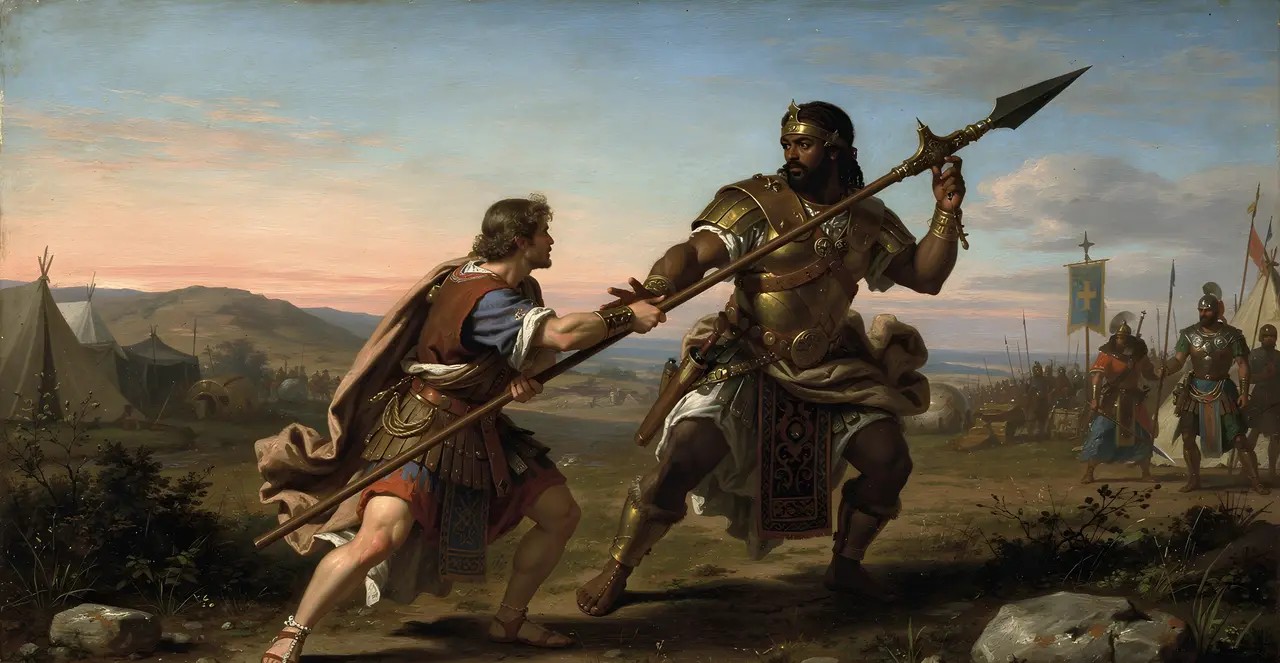 2. Samuel 23,21-26 — 2. Samuel, Ölgemälde · TruthPrints