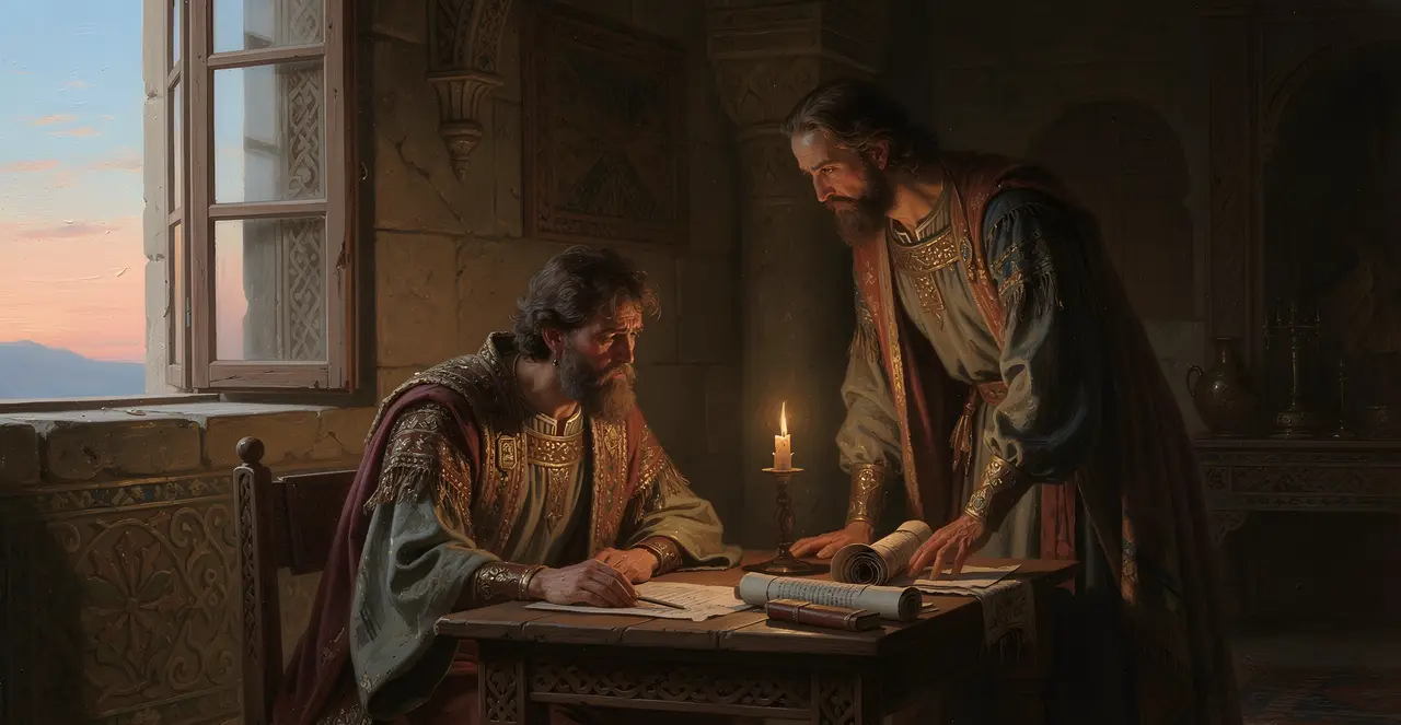 2 Samuel 24:13-14 — 2 Samuel, oil painting · TruthPrints