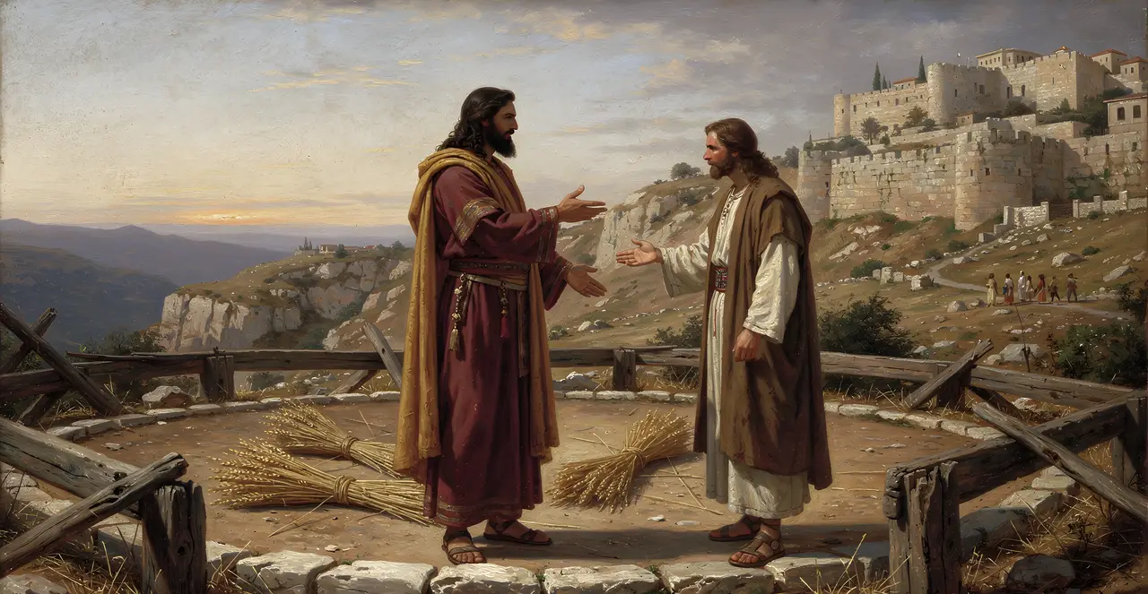 2 Samuel 24:23-25 — 2 Samuel, oil painting · TruthPrints