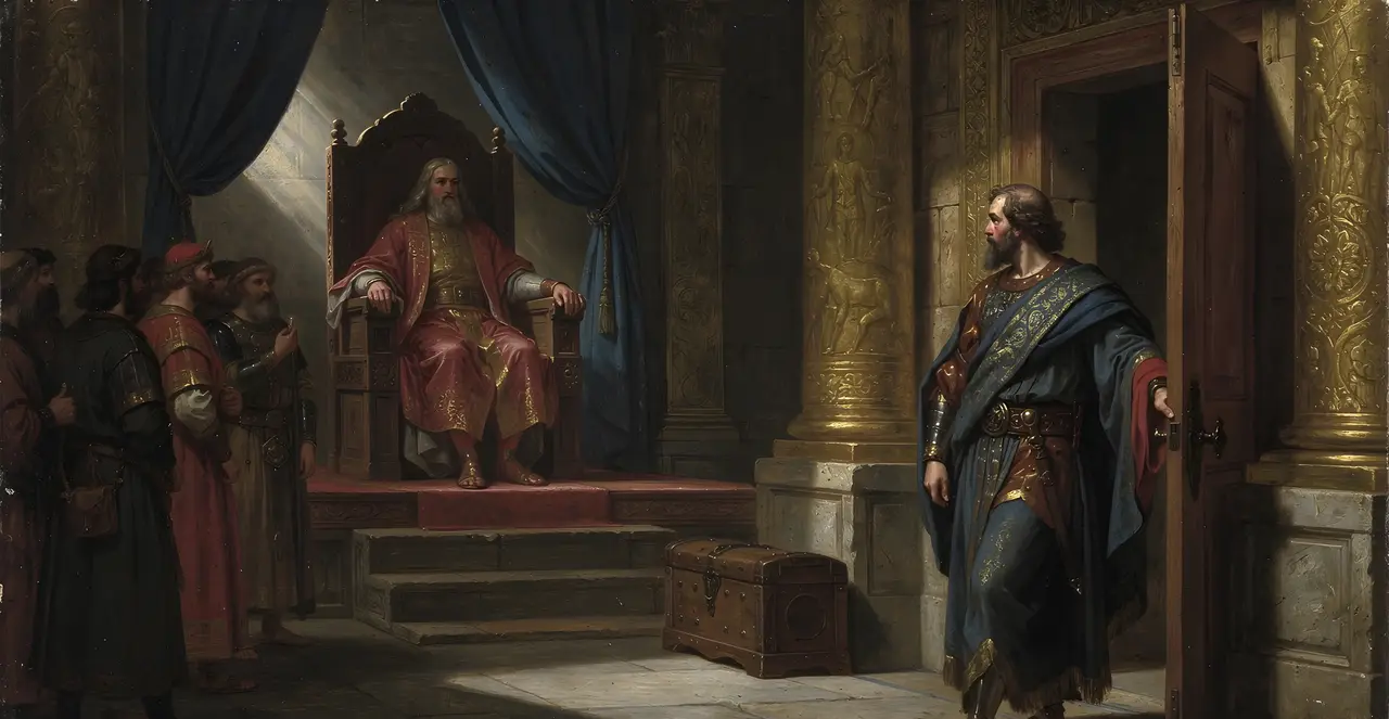 2. Samuel 3,20-22 — 2. Samuel, Ölgemälde · TruthPrints