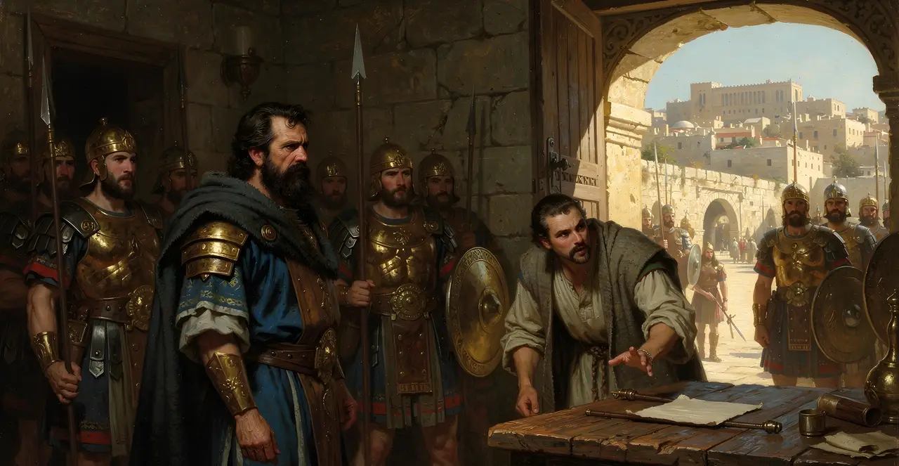 2 Samuel 3:23-25 — 2 Samuel, oil painting · TruthPrints