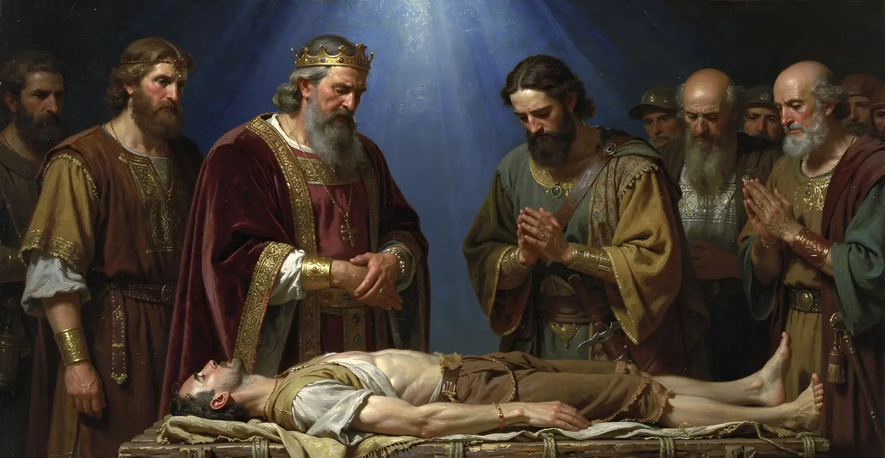 2 Samuel 3:29-31 — 2 Samuel, oil painting · TruthPrints