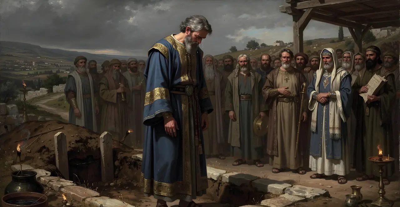 2 Samuel 3:32-35 — 2 Samuel, oil painting · TruthPrints