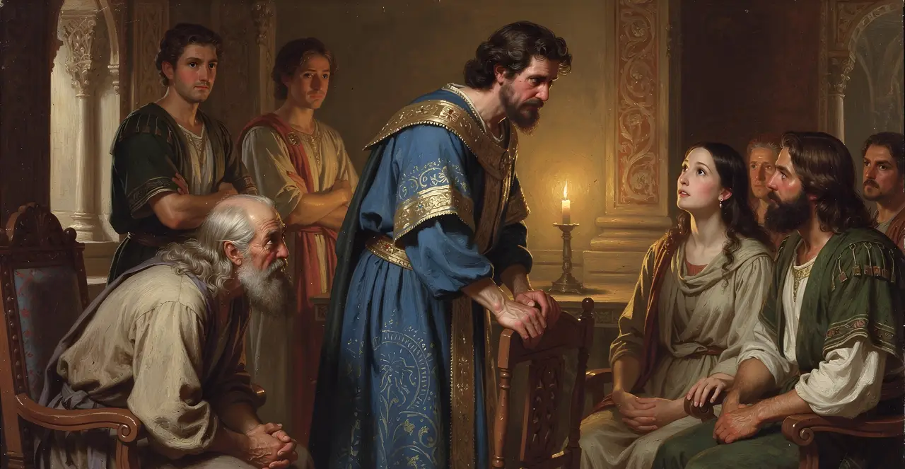 2. Samuel 3,36-39 — 2. Samuel, Ölgemälde · TruthPrints