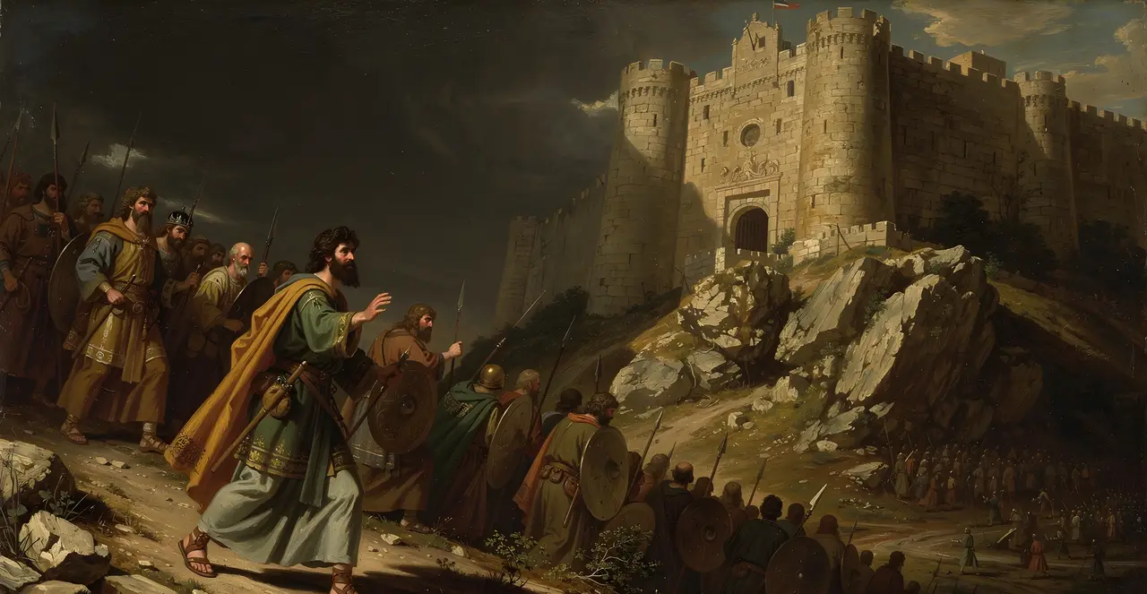 2. Samuel 5,5-7 — 2. Samuel, Ölgemälde · TruthPrints