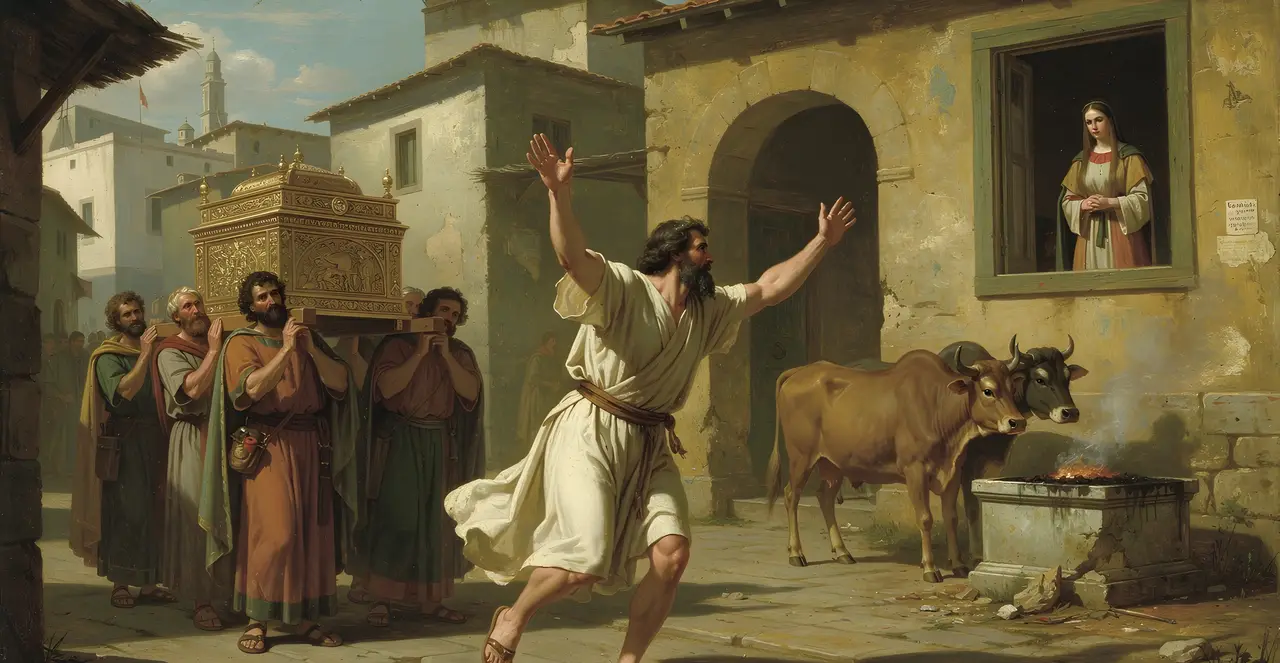 2 Samuel 6:13-16 — 2 Samuel, oil painting · TruthPrints