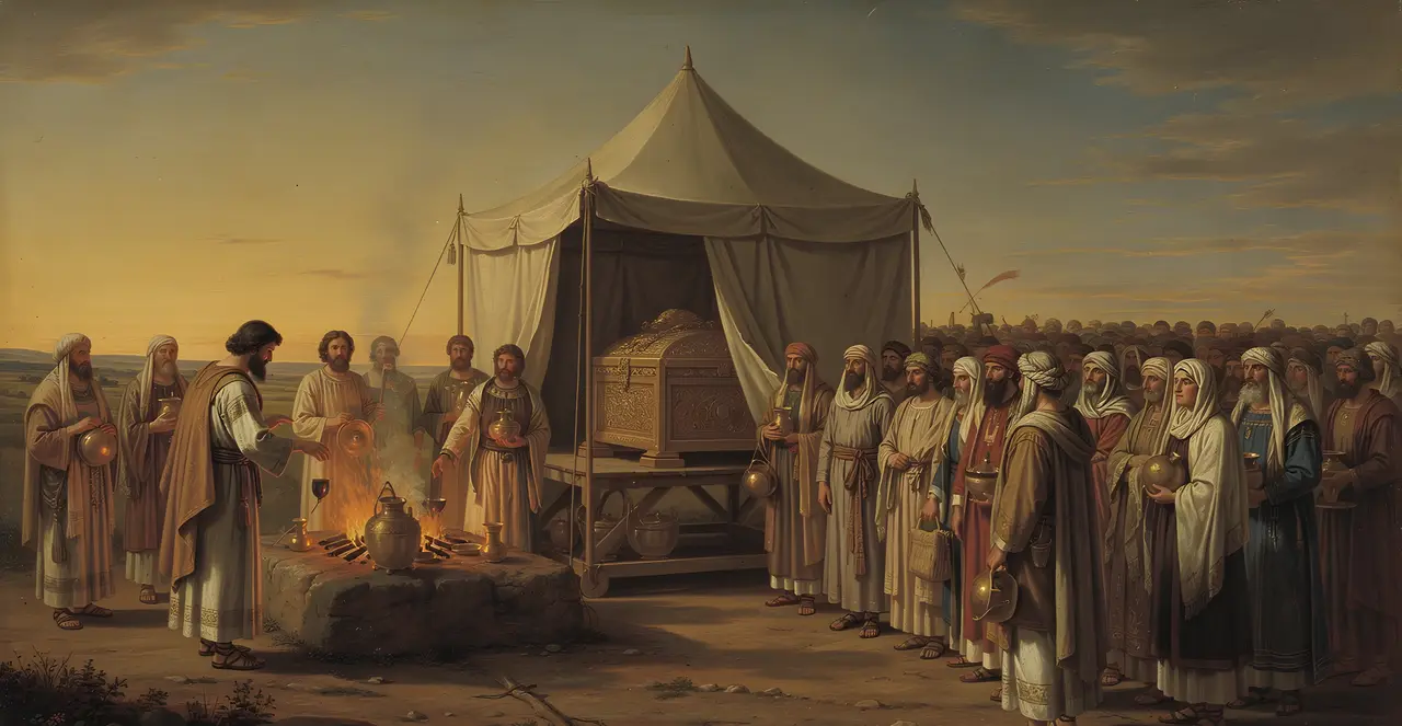 2 Samuel 6:17-19 — 2 Samuel, oil painting · TruthPrints