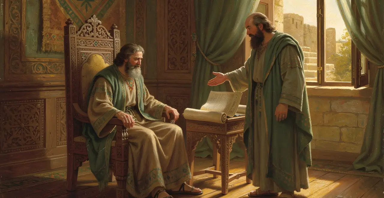 2 Samuel 7:14-17 — 2 Samuel, oil painting · TruthPrints