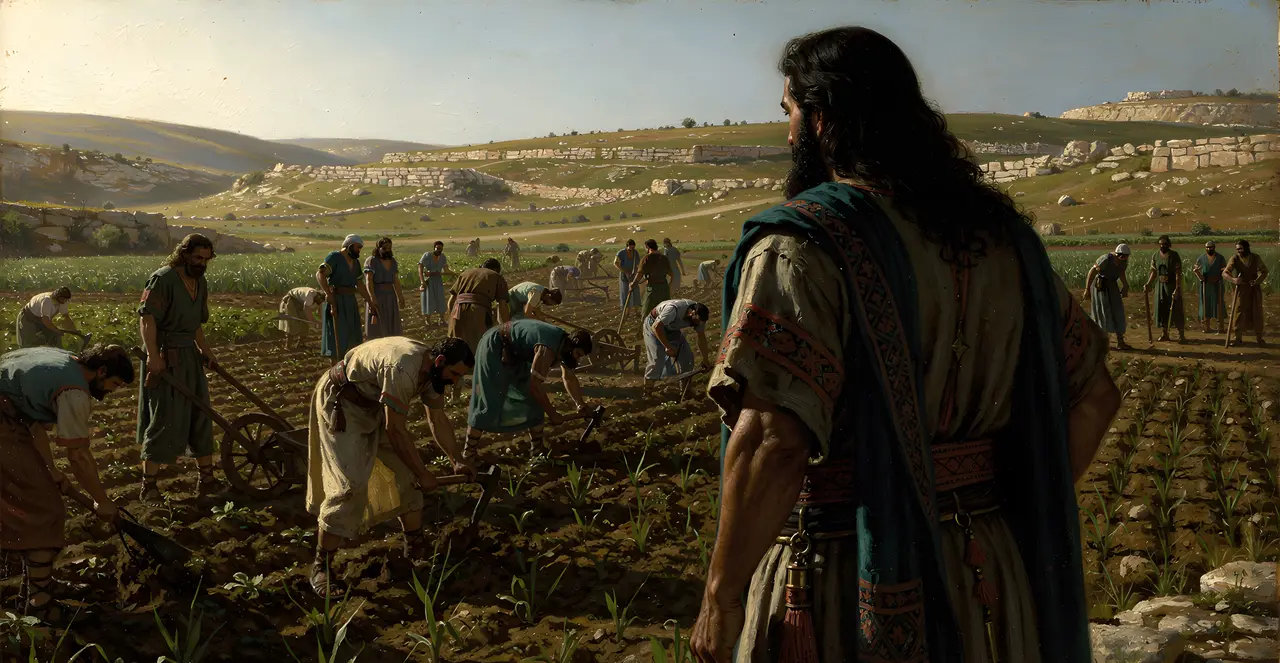 2 Samuel 9:10-12 — 2 Samuel, oil painting · TruthPrints