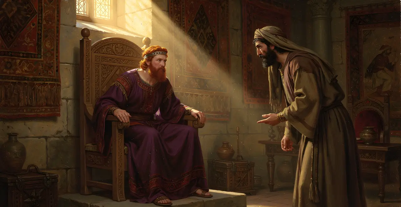 2. Samuel 9,4-6 — 2. Samuel, Ölgemälde · TruthPrints
