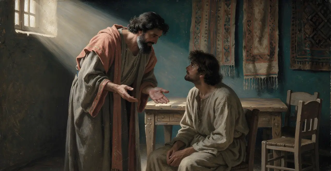 2 Samuel 9:7-9 — 2 Samuel, oil painting · TruthPrints