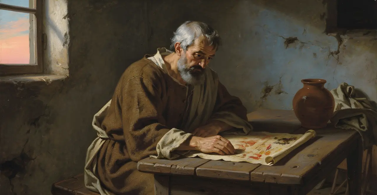 2. Thessalonicher 3,15-18 — 2. Thessalonicher, Ölgemälde · TruthPrints