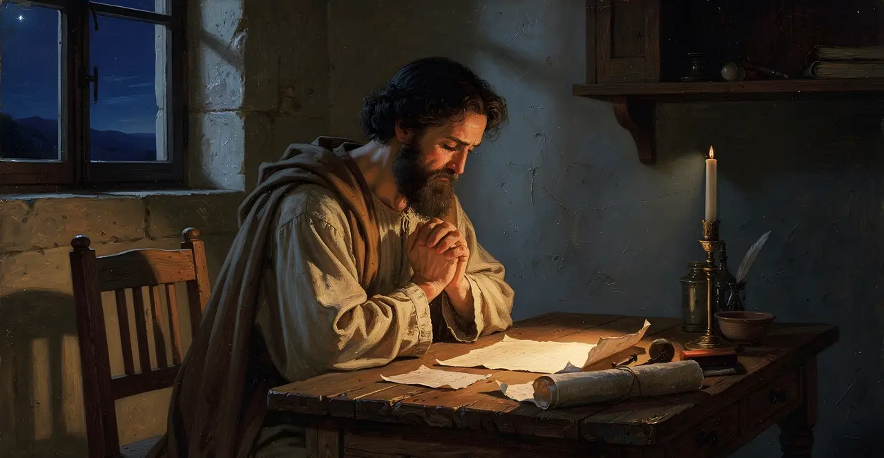 2 Timothy 1:1-4 — 2 Timothy, oil painting · TruthPrints