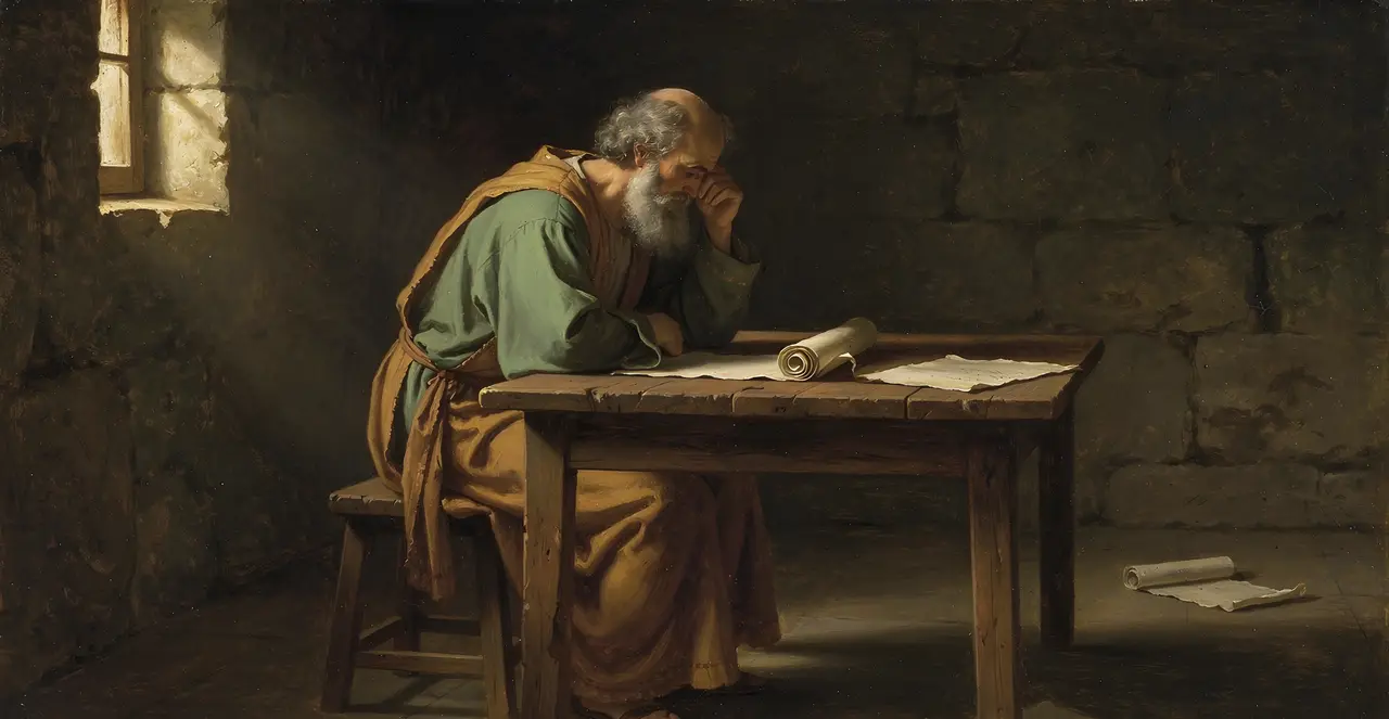 2 Timothy 1:16-18 — 2 Timothy, oil painting · TruthPrints