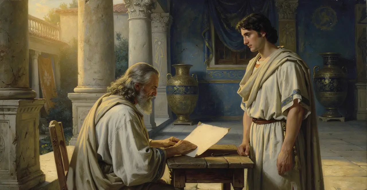 3 John 1:1-4 — 3 John, oil painting · TruthPrints