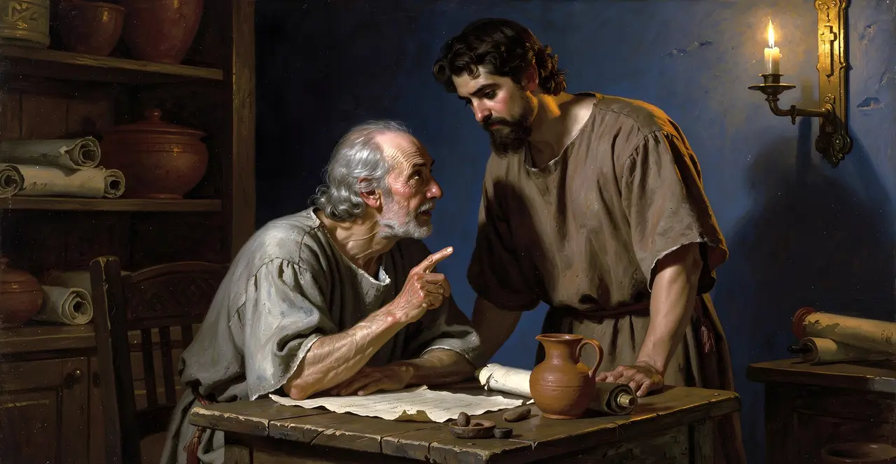 3 John 1:11-14 — 3 John, oil painting · TruthPrints