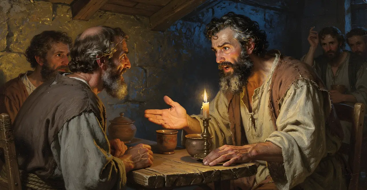 Acts 1:16-19 — Acts, oil painting · TruthPrints